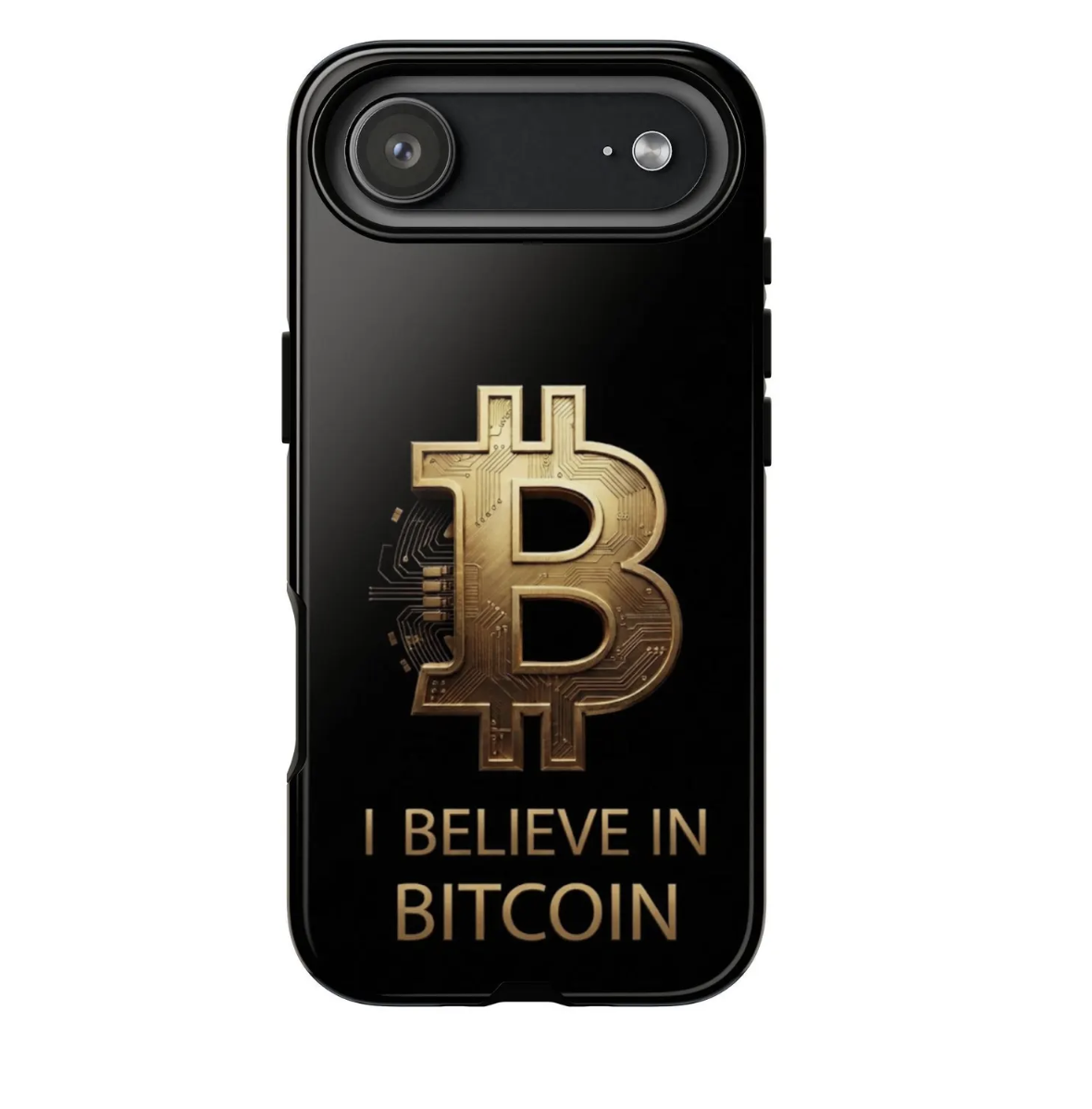 I Believe in Bitcoin Phone Case